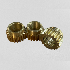 Mẫu Gia Công Bánh Răng Bằng Đồng Thau